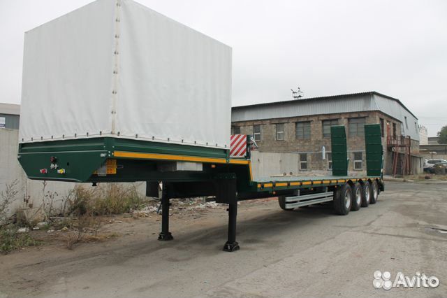 Полуприцеп трал (тяжеловоз) Saab 9891, 2023