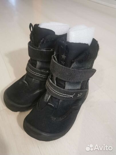 Ботинки зимние для девочки р.25 ecco