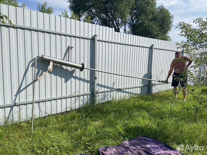 Ручной насос для скважины из нержавейки и титана