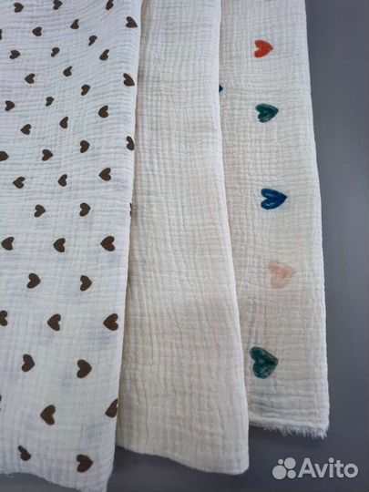 Пеленка детская новая из муслина