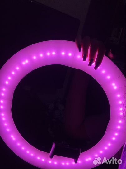 Кольцевая лампа со штативом