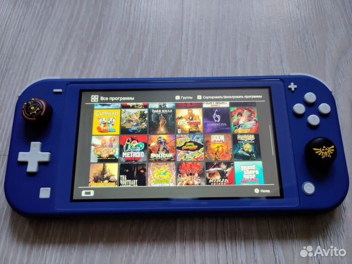 Nintendo switch lite прошитая чип