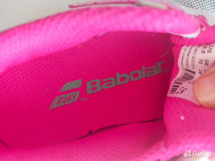 Кроссовки детские теннисные babolat