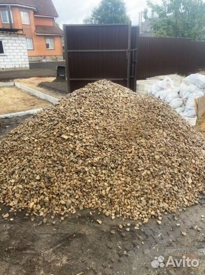 Щебень гравийный
