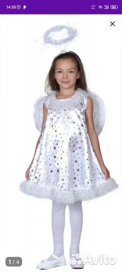 Новогодний костюм для девочки 98 104