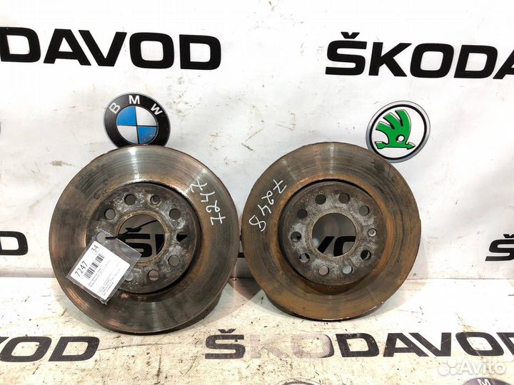 Диски тормозные передние Skoda Octavia A7 (5E) 1.2