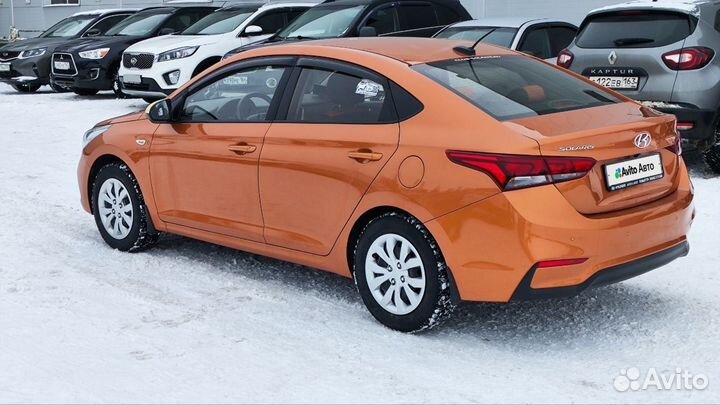 Hyundai Solaris 1.4 AT, 2017, 180 530 км