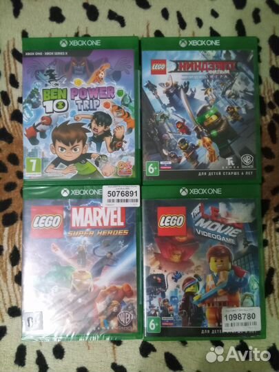 Игры на Xbox One новые и б/у