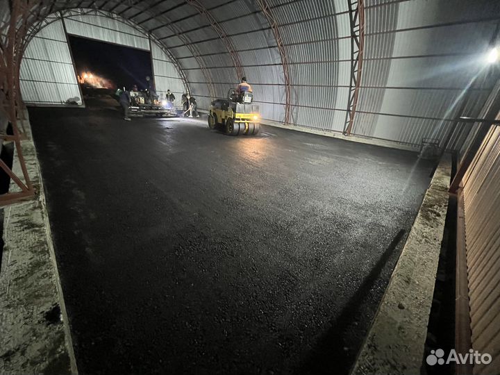 Асфальтирование дорог- Благоустройство