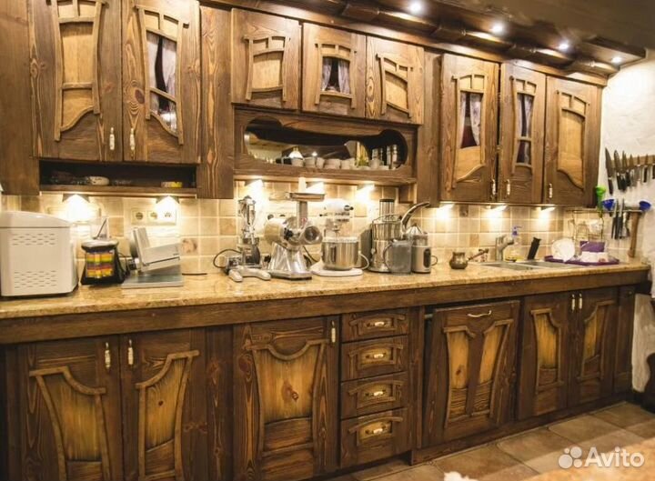 Кухня из массива