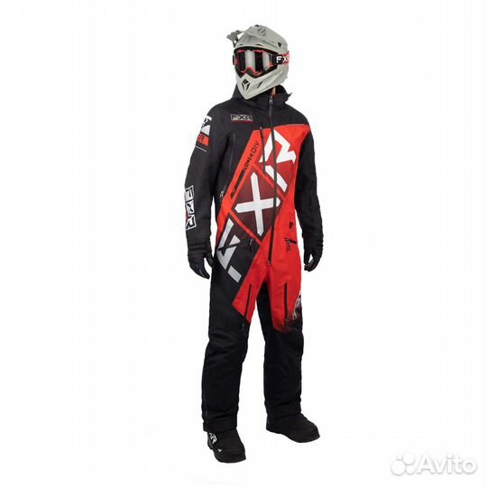 Комбинезон FXR CX без утеплителя Black/Red, L