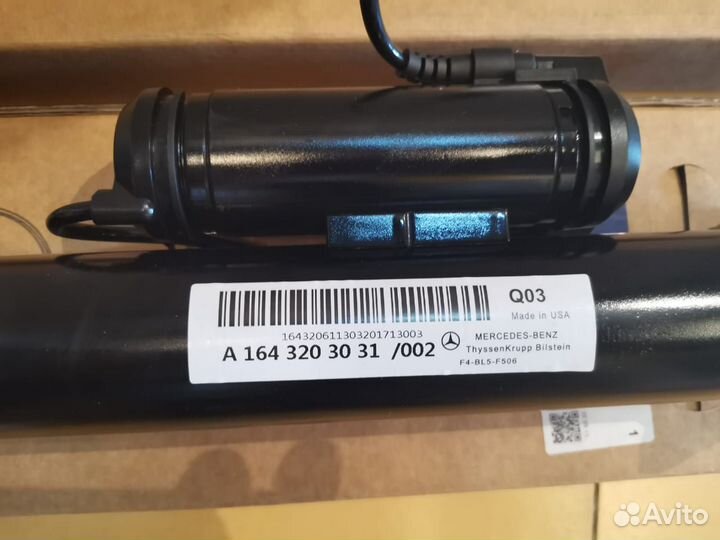Амортизатор задний Mercedes ML GL 164 A1643203031