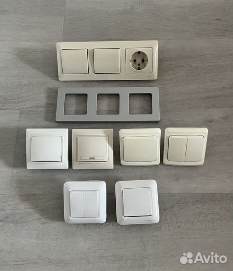 Розетки и выключатели б/у
