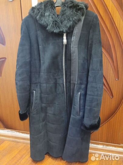 Дубленка натуральная женская 44 46