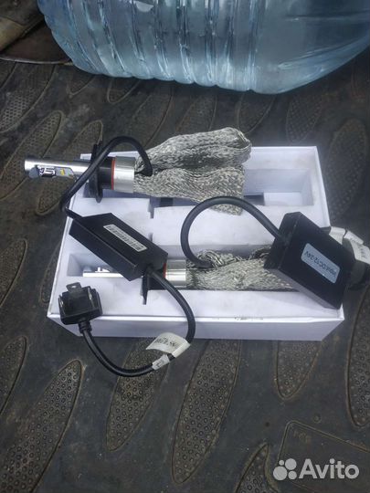 Светодиодные лампы led h4 с линзой