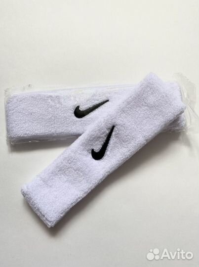 Повязка на голову Nike (белая)