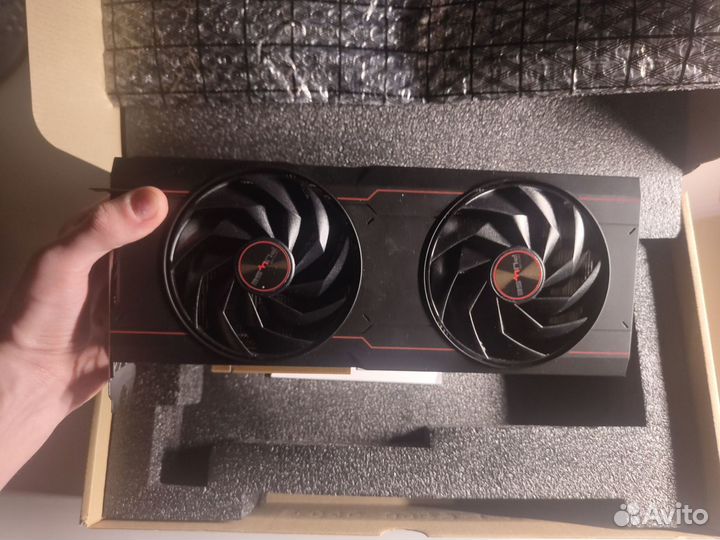 Видеокарта radeon Rx 6750 xt 12gb red pulse