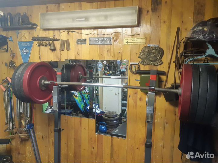 Штанга СССР ленинградка 240 кг