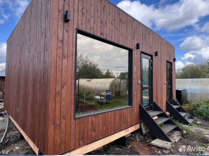 Готовая баня 5х6 под ключ