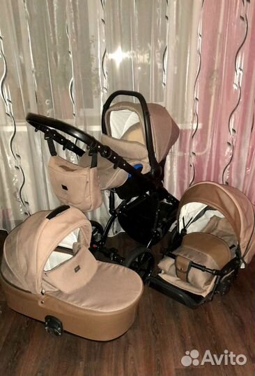 Коляска 3 в 1 Adamex эко и много других