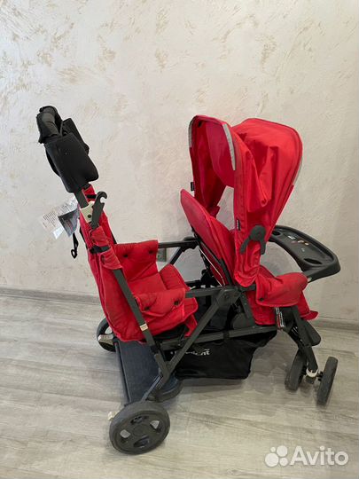 Коляска Joovy Caboose Ultralight два сиденья