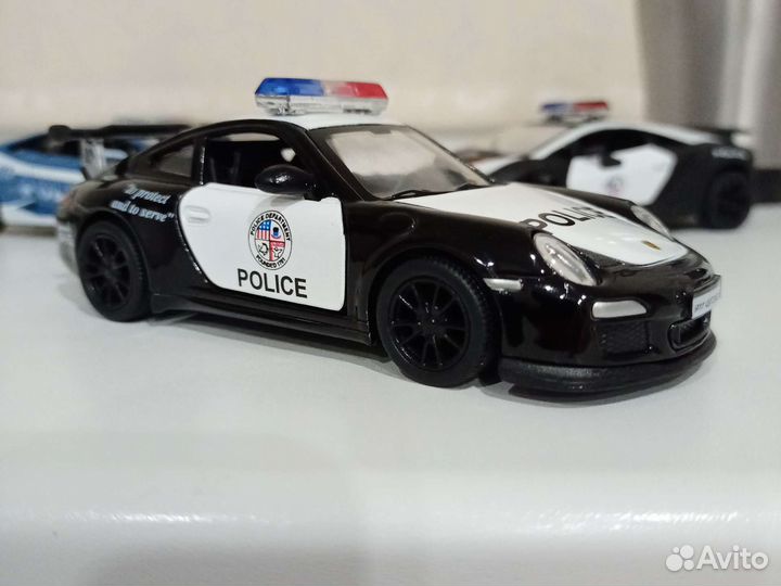 2010 Porsche 911GTS RS police Kinsmart