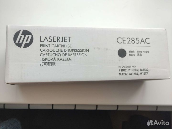 Картридж hp ce285ac оригинал