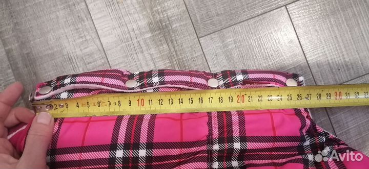 Комбинезон зимний для щенка девочки джек рассел