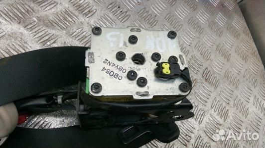 Ремень безопасности с пиропатроном сиденья передне