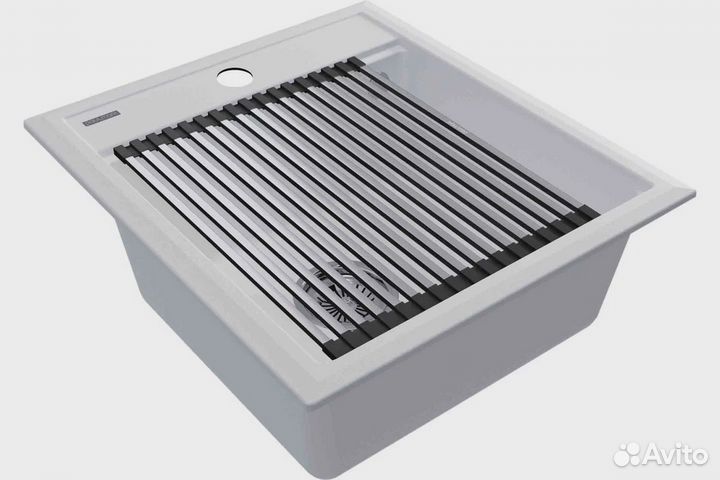 Мойка сталь Paulmark 45 белый PM114651-WH