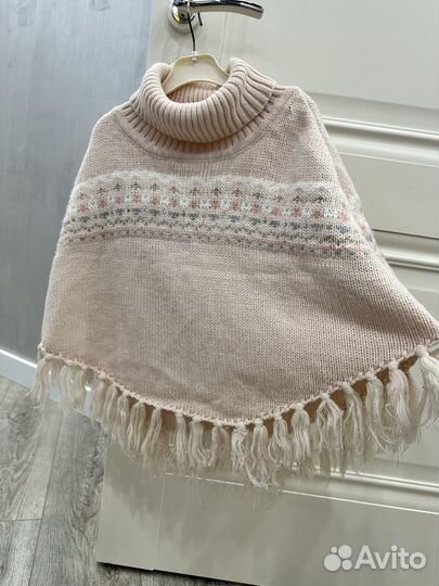 Пончо свитер