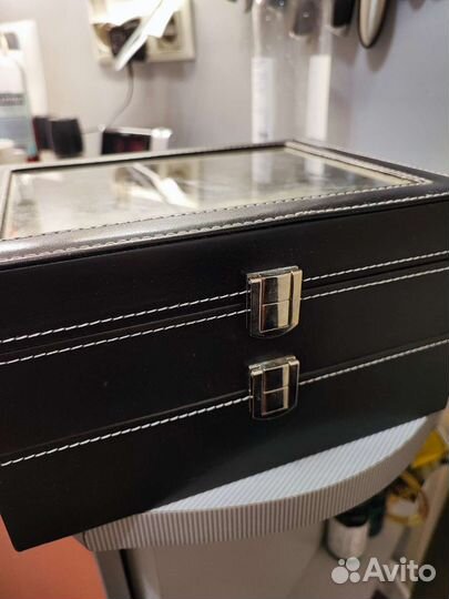 Коробка для часов или браслетов, двухярусная