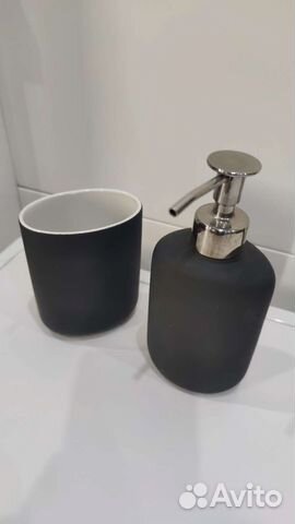 Дозатор для мыла и стакан IKEA
