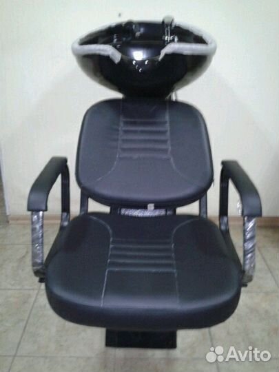 Парикмахерская мойка Елена с креслом Бриз