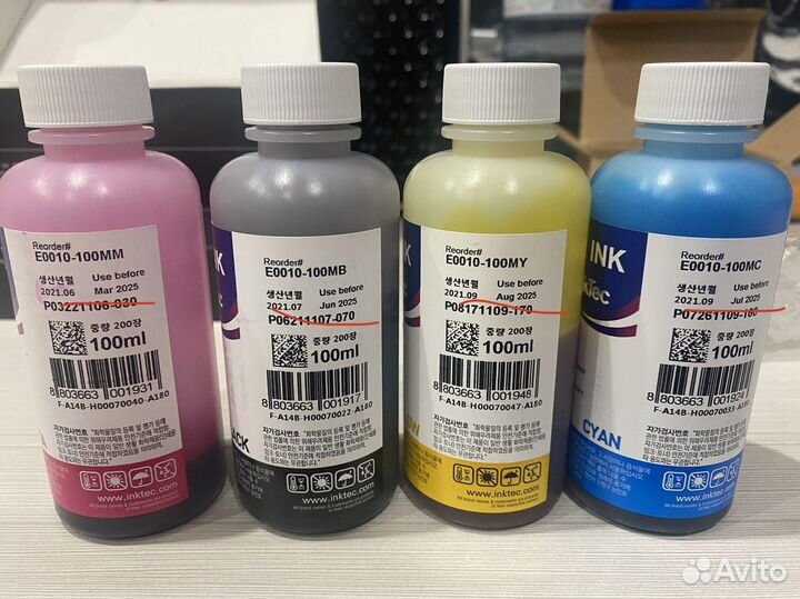 Чернила inktec epson