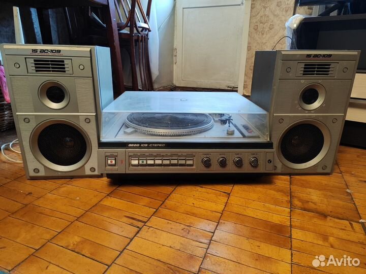 Виниловый проигрыватель вега 109