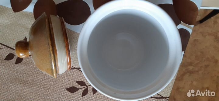 Кувшин, штоф с рюмками керамические