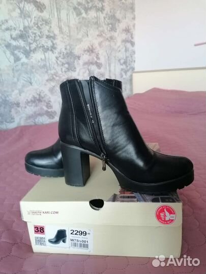Ботинки женские 38 размера