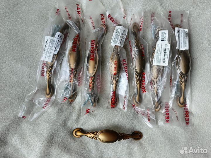 Ручка скоба для шкафа 128мм