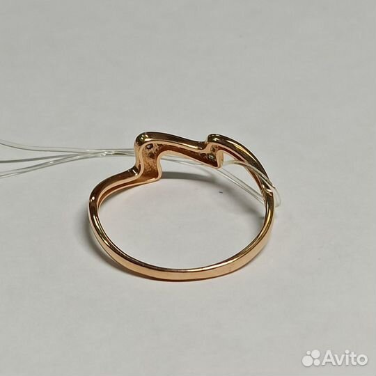 Золото кольцо 585 пр 1,15 гр