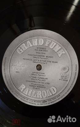 Lp Grand Funk. A Pluribus Funk. 1st Uk