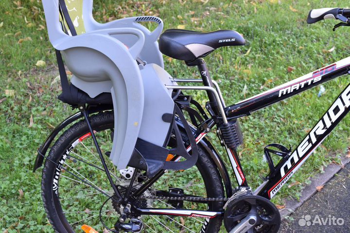 Велосипед с детским креслом на рост 155-173см