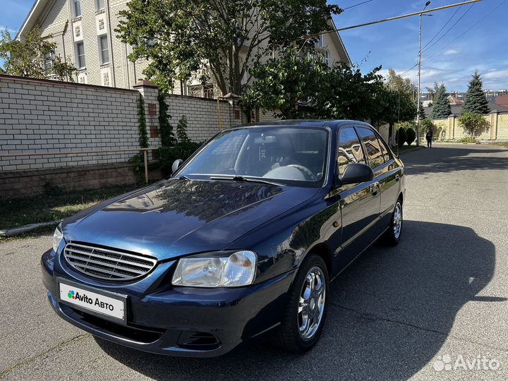 Hyundai Accent 1.5 МТ, 2008, 217 000 км