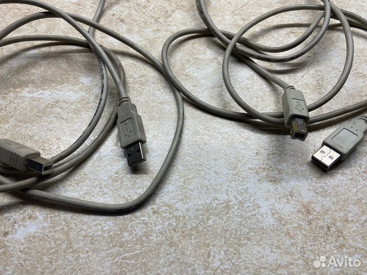 Кабель принтера USB 2.0 Type-A Type-B 1.8 м