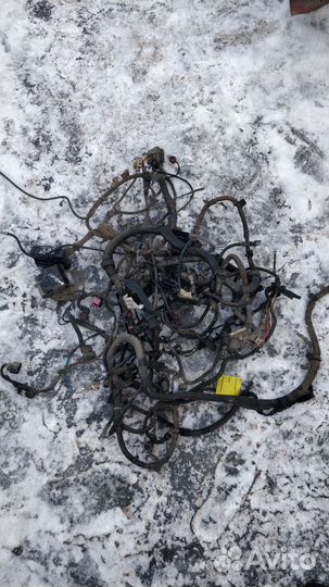 Подкапотная проводка моторная коса Astra J A16LET