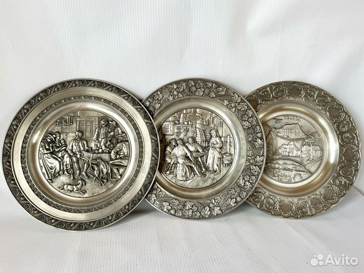 Оловянные тарелки