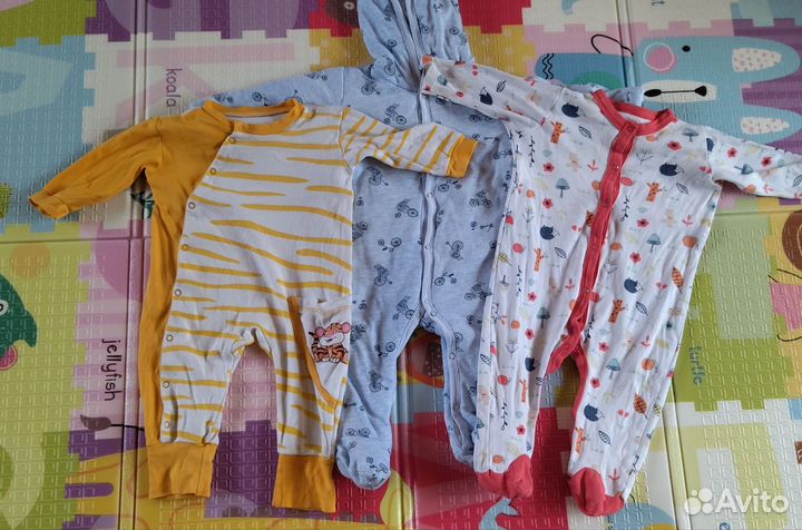 Пакет вещей для девочки и мальчика 62-68