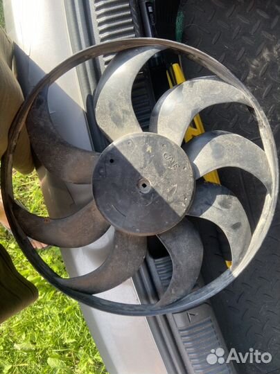 Крыльчатка вентилятора шкода фабия