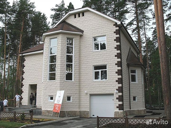 Теплоблоки - блок с отделкой и утеплителем