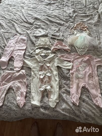 Вещи для новорожденной девочки